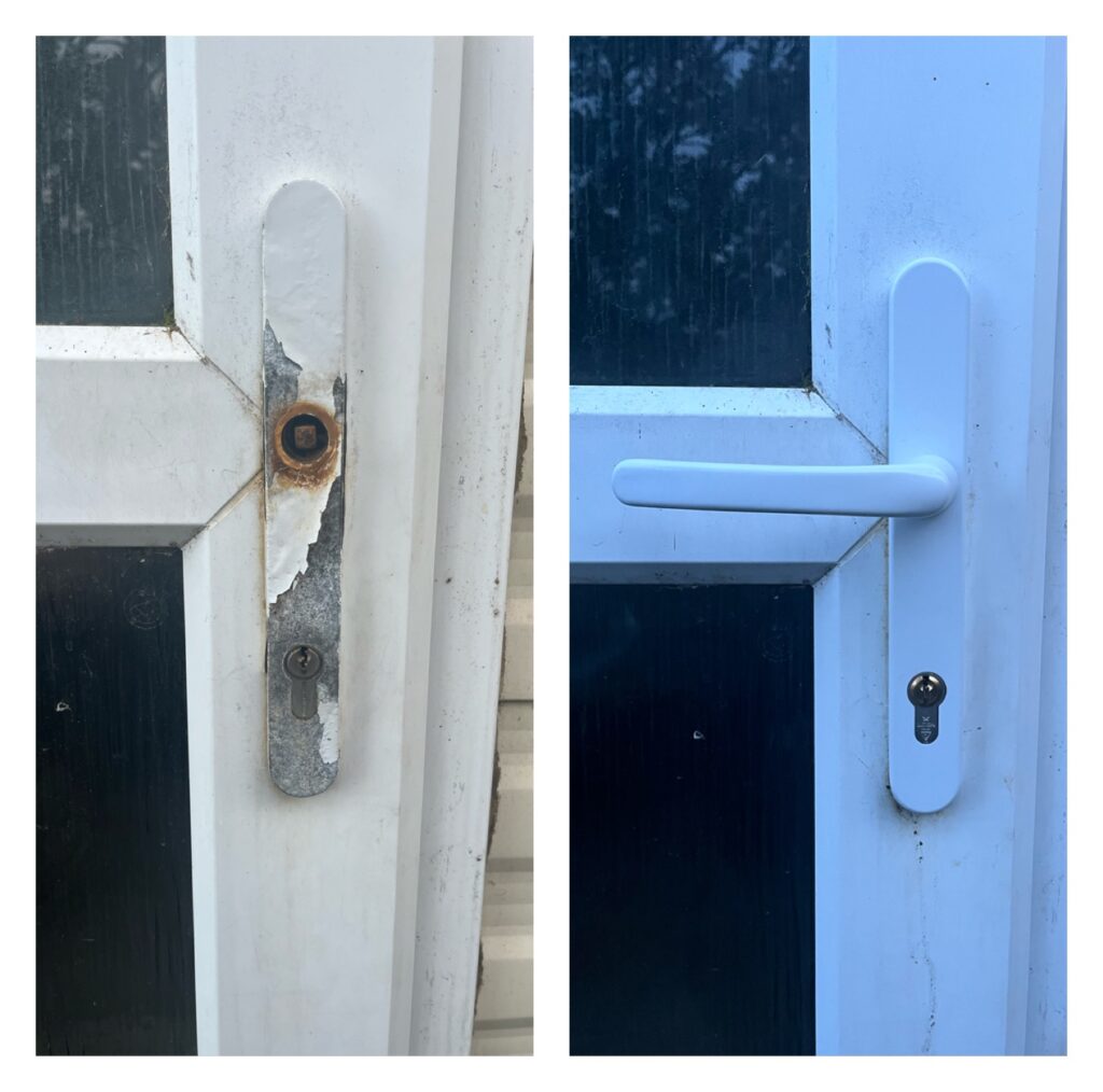 UPVC door lock repair